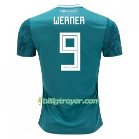 Billige Fotballdrakter Tyskland Werner 9 VM 2018 Bortedraktsett